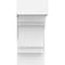 Ekena Millwork Standard Merced Architectural Grade PVC Bracket with Block Ends, 5"W x 12"D x 12"H BKTP05X12X12MRC05 - alternate 4